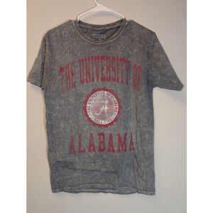 Gameday X Social Couture House Alabama Tee S Gray Red Womens